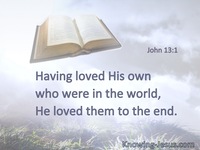 John 13:1